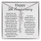 Personalized 5th Wedding Anniversary Gift for Wife – Customized Birth Flower Name Necklace – Unique Fifth Anniversary Gift Ideas for Wife from Husband