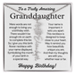 Personalized Birthday Gift for Granddaughter – Customized Birth Flower Name Necklace – Jewelry Gift from Grandma