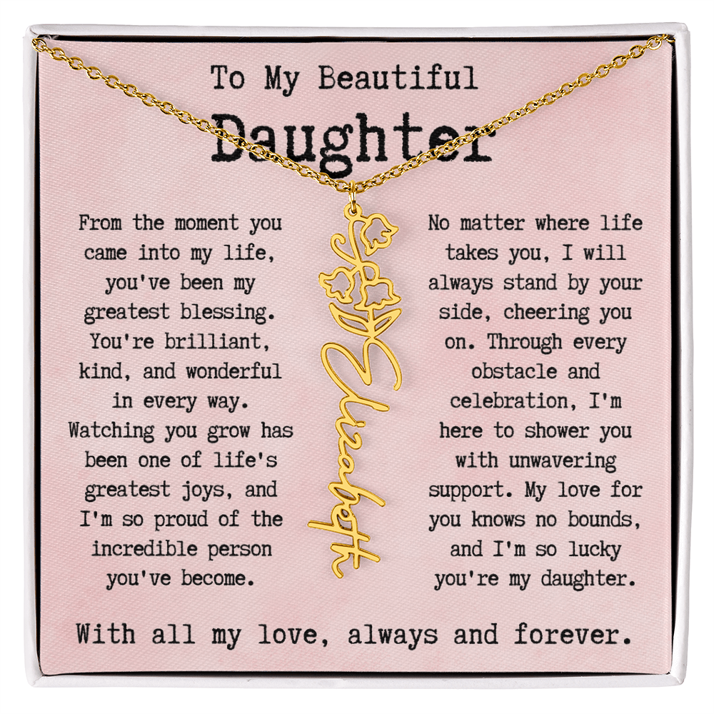 Personalized Gift for Daughter - Birthflower Necklace.pdf