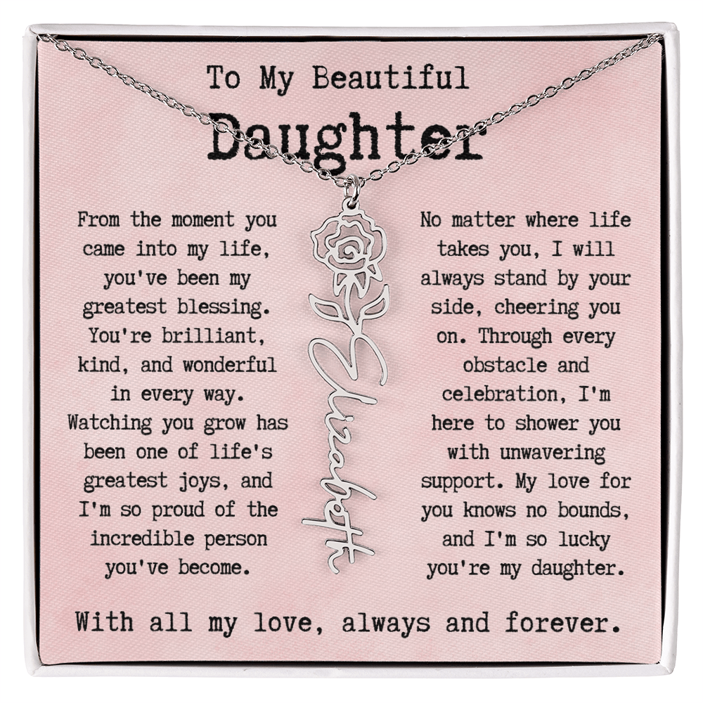 Personalized Gift for Daughter - Birthflower Necklace.pdf