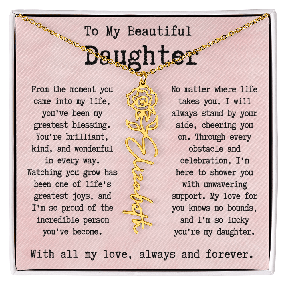 Personalized Gift for Daughter - Birthflower Necklace.pdf