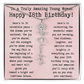 Personalized 18th Birthday Gift for Her – Customized Birth Flower Name Necklace – Unique Eighteenth Birthday Jewelry Gift from Grandma, Mom, Aunt, or Friend