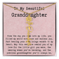 Personalized Birthday Gift for Granddaughter – Customized Birth Flower Name Necklace – Unique Jewelry Gift from Grandma for Any Birthday