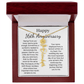Personalized 16th Anniversary Gift for Wife – Customized Birth Flower Name Necklace – Unique Sixteenth Wedding Anniversary Gift Ideas for Wife