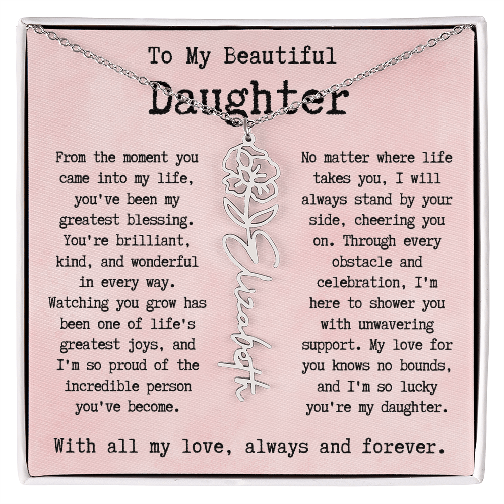 Personalized Gift for Daughter - Birthflower Necklace.pdf