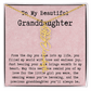 Personalized Birthday Gift for Granddaughter – Customized Birth Flower Name Necklace – Unique Jewelry Gift from Grandma for Any Birthday