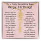 Personalized Birthday Gift for Her – Customized Birth Flower Name Necklace – Unique Jewelry Gift from Friend, Family, or Loved One