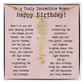 Personalized Birthday Gift for Her – Customized Birth Flower Name Necklace – Unique Jewelry Gift from Friend, Family, or Loved One