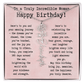 Personalized Birthday Gift for Her – Customized Birth Flower Name Necklace – Unique Jewelry Gift from Friend, Family, or Loved One
