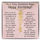Personalized Birthday Gift for Her – Customized Birth Flower Name Necklace – Unique Jewelry Gift from Friend, Family, or Loved One