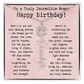 Personalized Birthday Gift for Her – Customized Birth Flower Name Necklace – Unique Jewelry Gift from Friend, Family, or Loved One