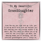 Personalized Birthday Gift for Granddaughter – Customized Birth Flower Name Necklace – Unique Jewelry Gift from Grandma for Any Birthday