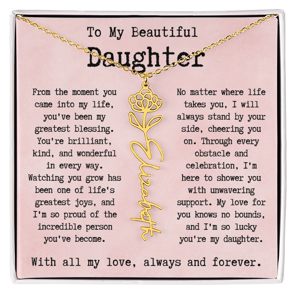 Personalized Gift for Daughter - Birthflower Necklace.pdf