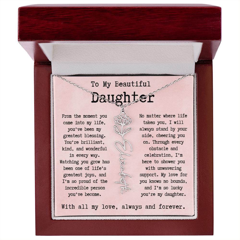 Personalized Gift for Daughter - Birthflower Necklace.pdf
