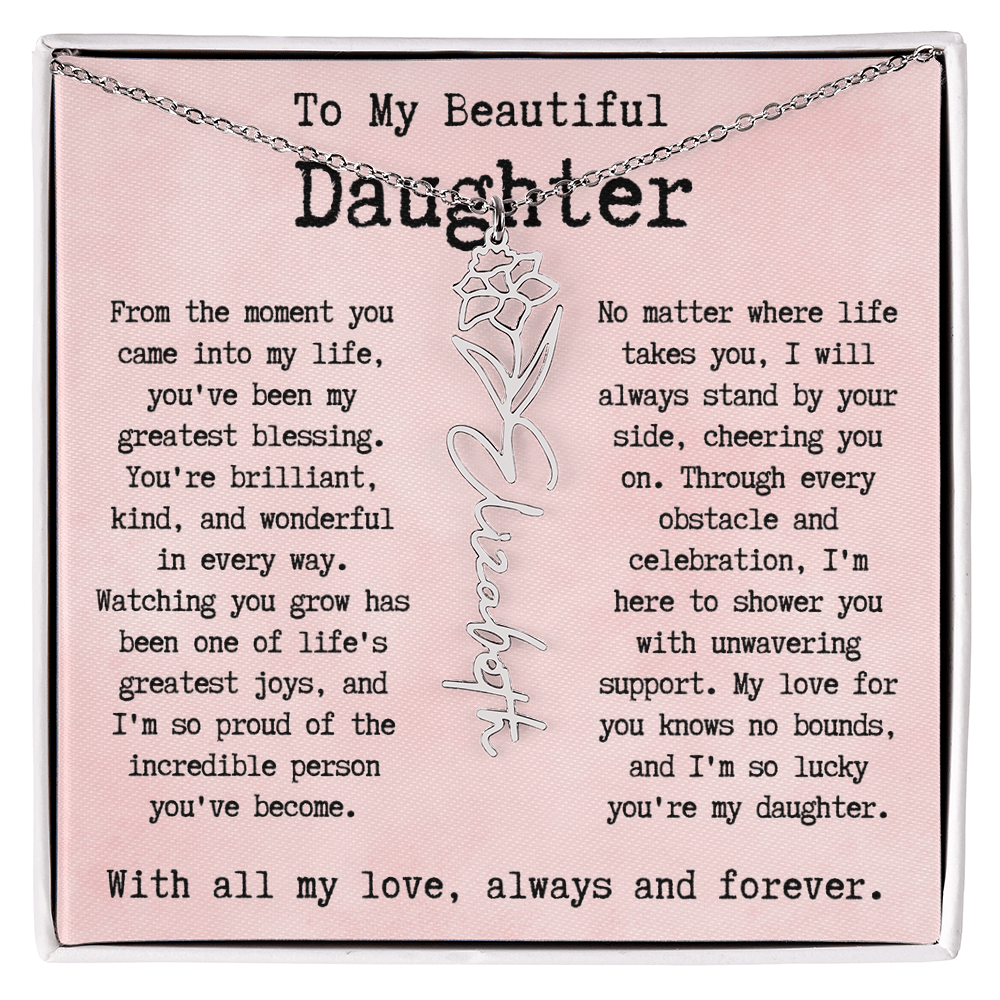 Personalized Gift for Daughter - Birthflower Necklace.pdf