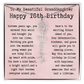 Personalized 16th Birthday Gift for Granddaughter – Customized Birth Flower Name Necklace – Sweet Sixteenth Jewelry Gift from Grandma