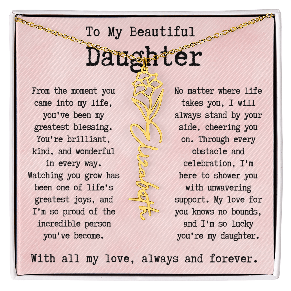 Personalized Gift for Daughter - Birthflower Necklace.pdf