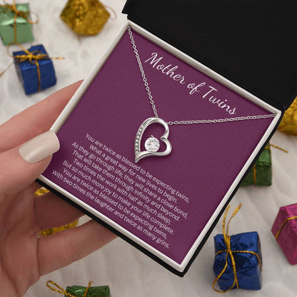 Gift for Mother of Twins - You are twice as blessed to be expecting twins!