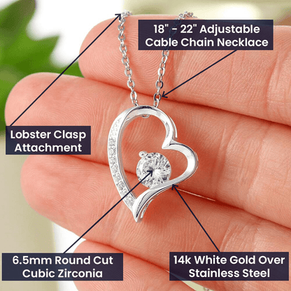 Gift for Soulmate - Forever Love Necklace - A Love That Has Grown Stronger With Each Passing Day